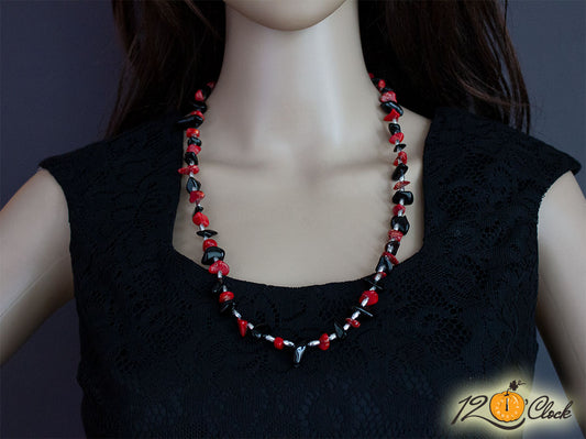 Колие "Оникс и Корал"