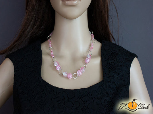 Колие "Розов Скреж"