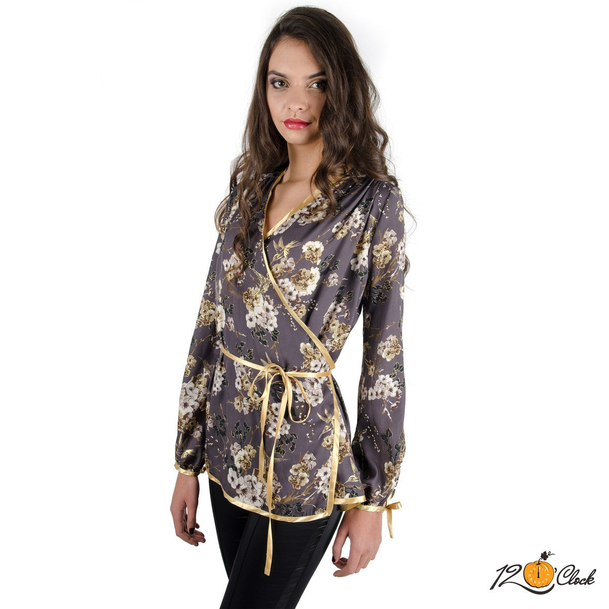 Дамска риза в златисто от Twelve O'clock