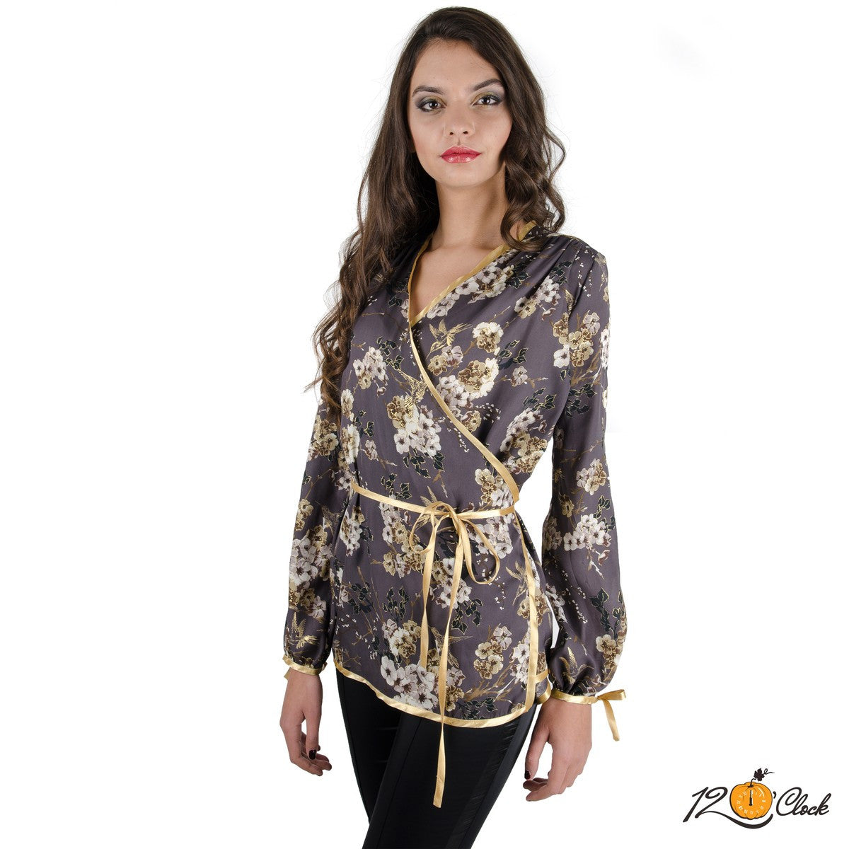 Дамска риза в златисто от Twelve O'clock