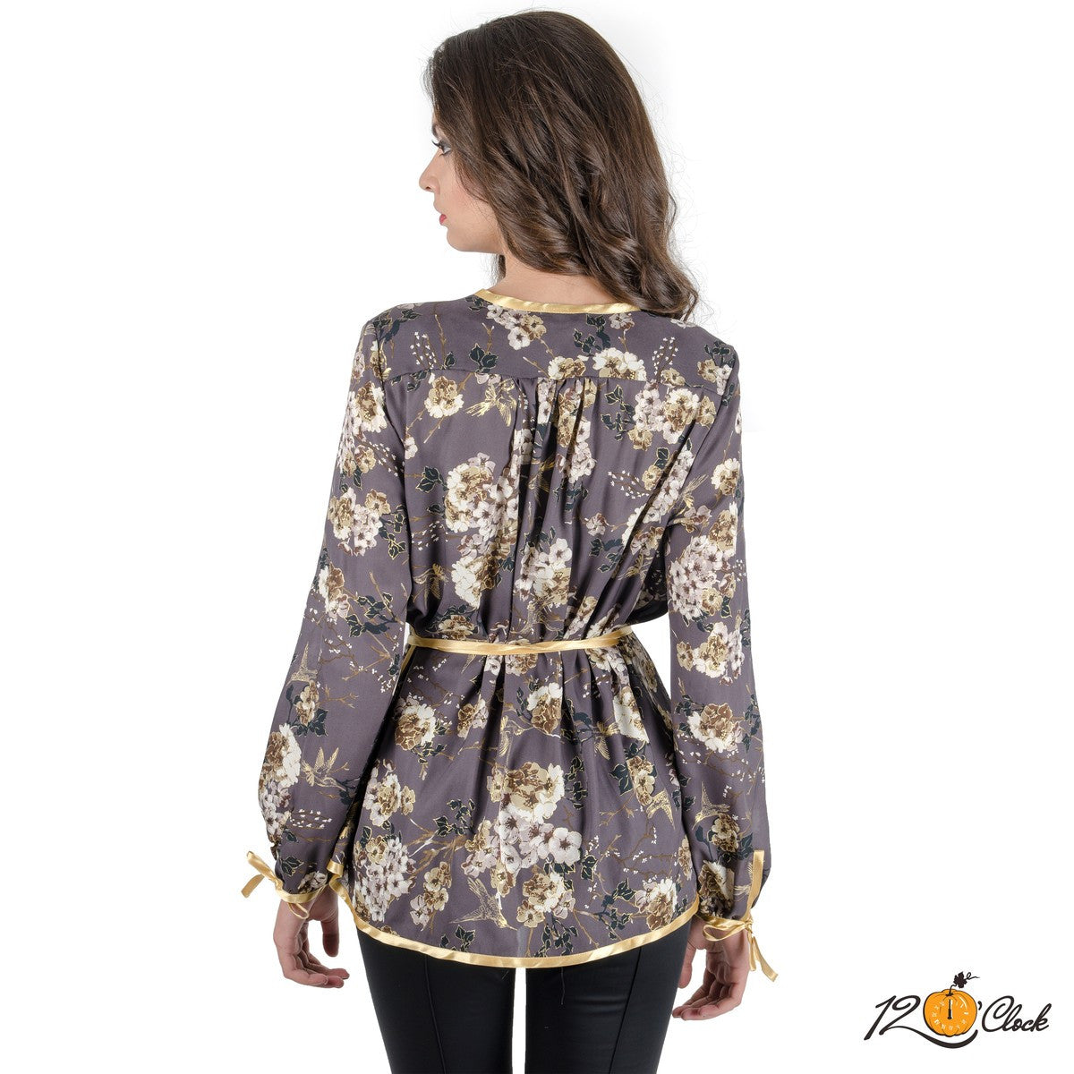 Дамска риза в златисто от Twelve O'clock