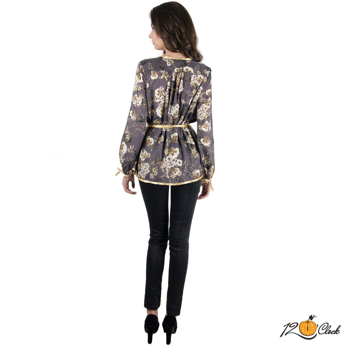 Дамска риза в златисто от Twelve O'clock