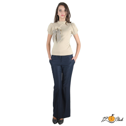 Панталон с широки крачоли от Twelve O'clock