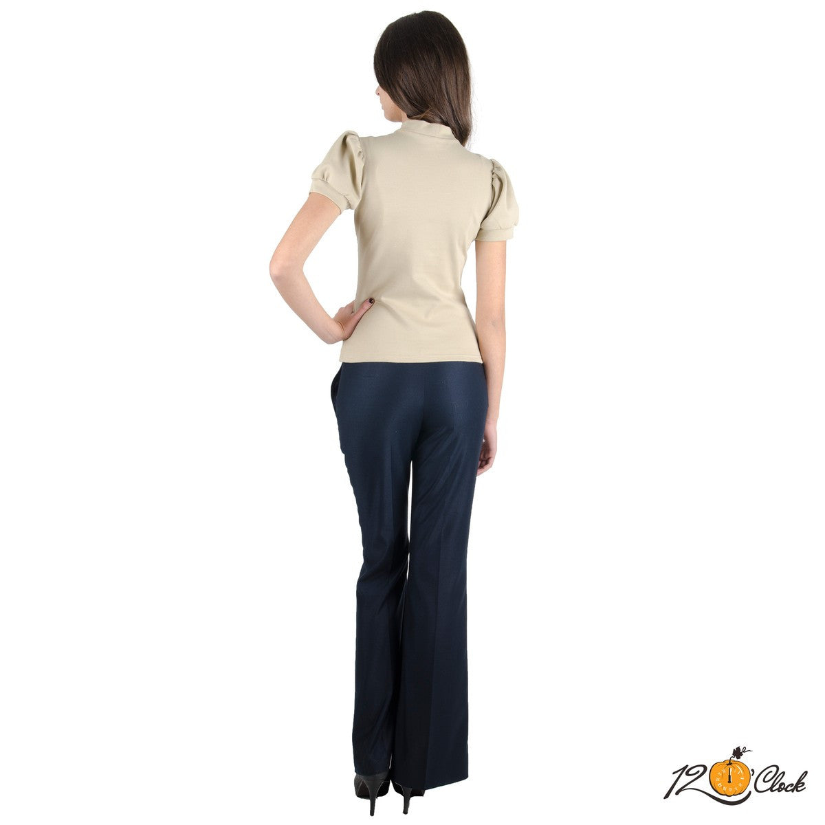 Панталон с широки крачоли от Twelve O'clock