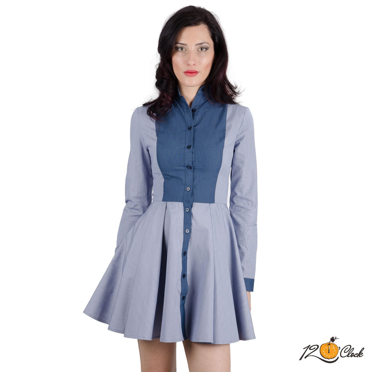 Дамска туника в синьо от Twelve O'clock