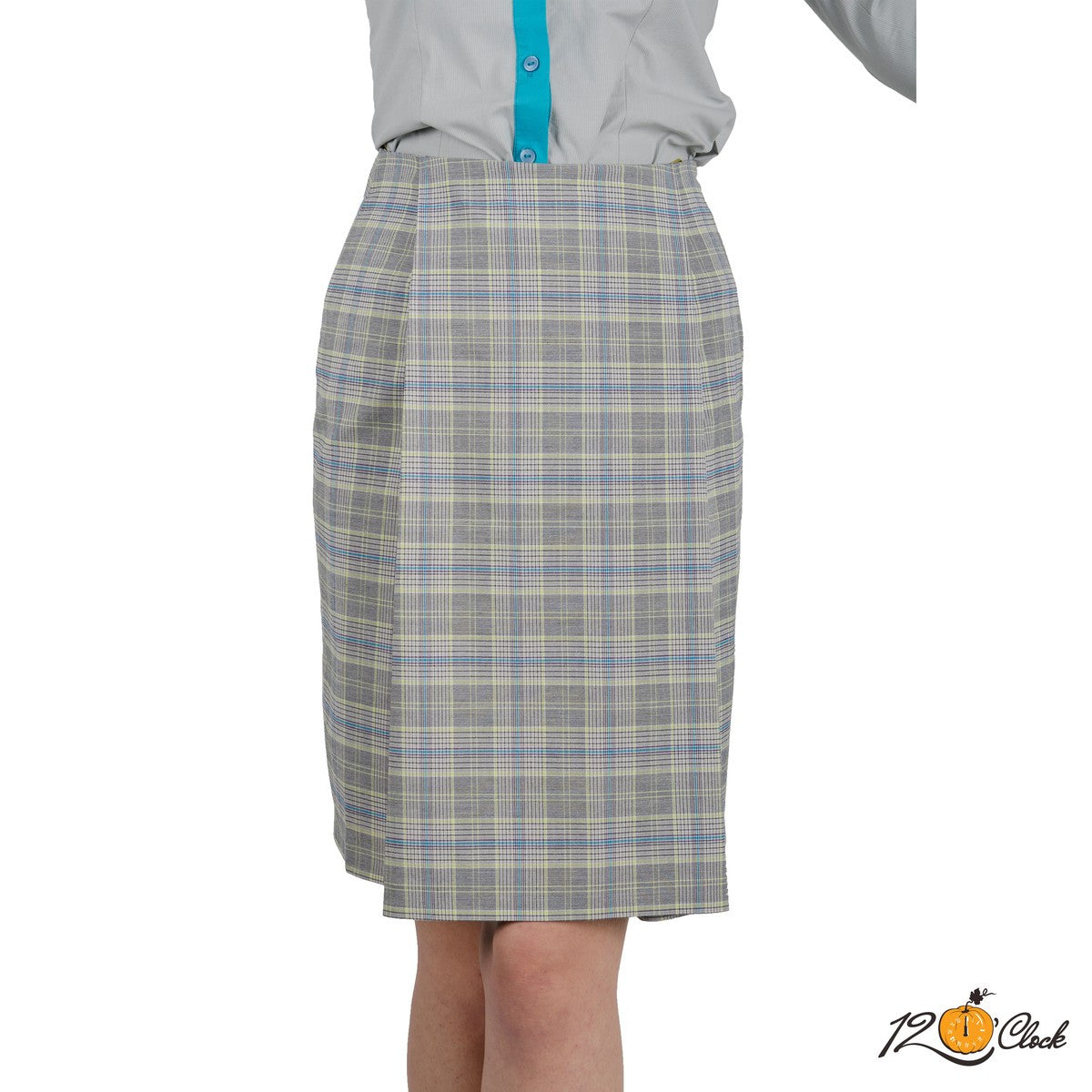 Карирана пола в сиво от Twelve O'clock