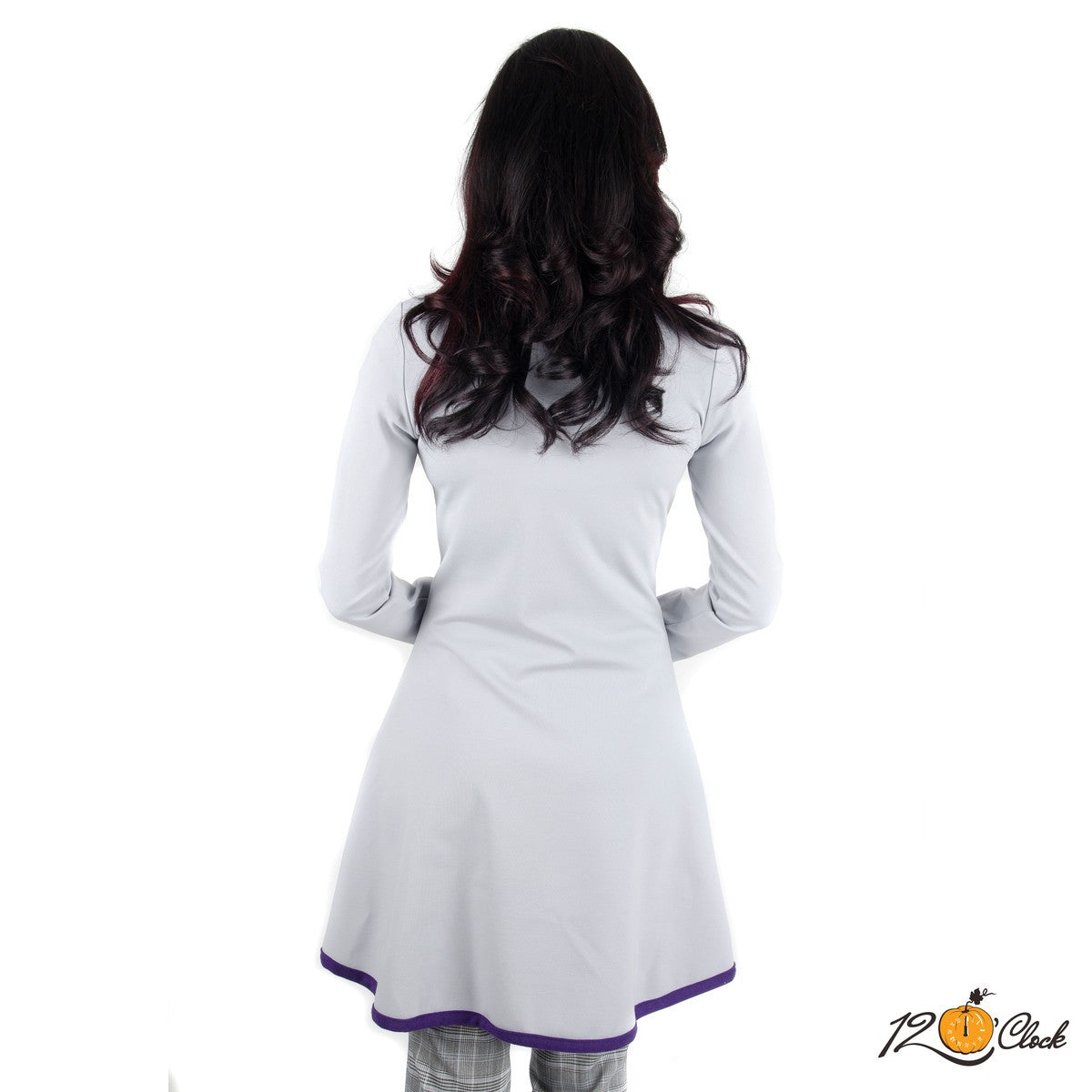 Дълга жилетка в сиво от Twelve O'clock