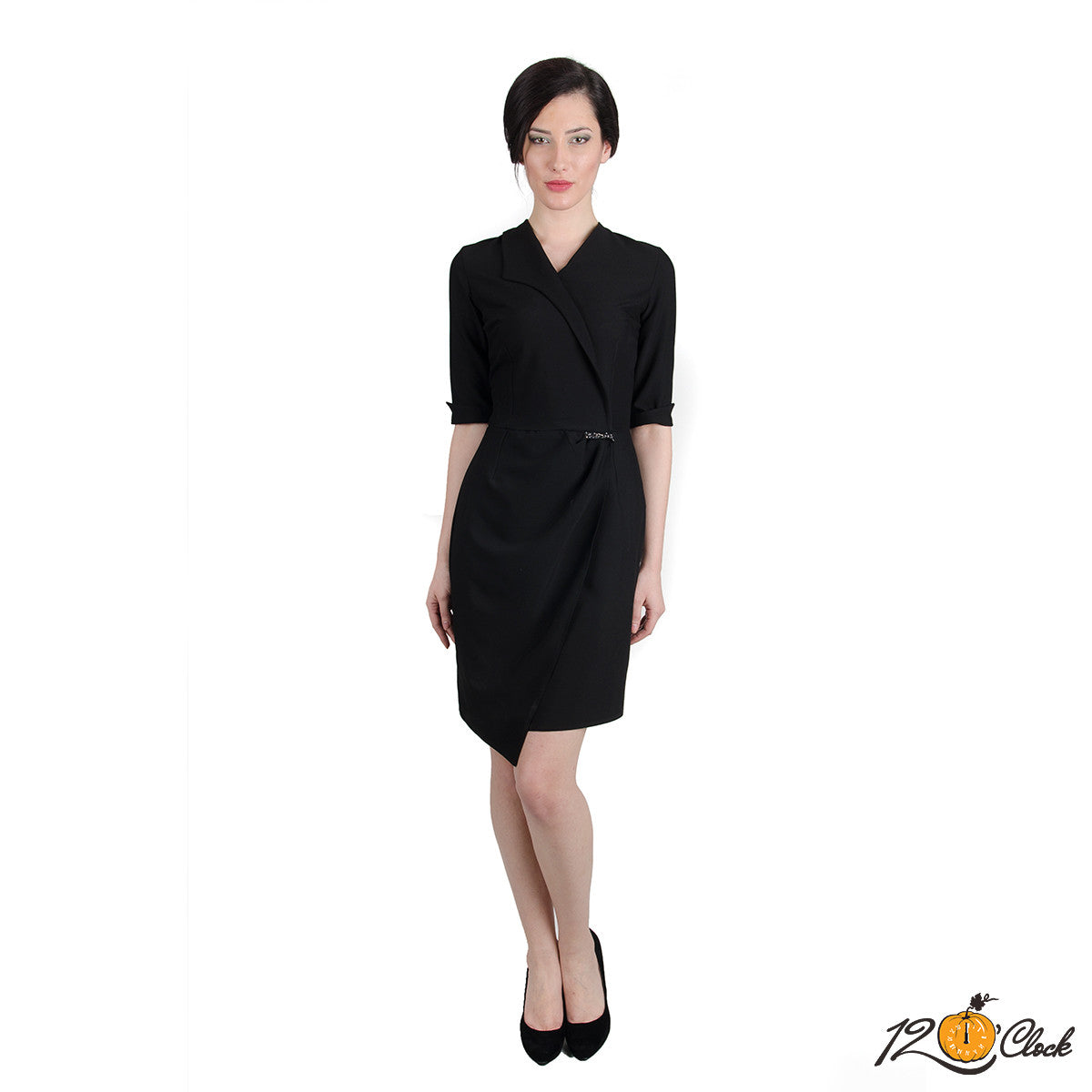 Асиметрична рокля с един ревер от Twelve O'clock