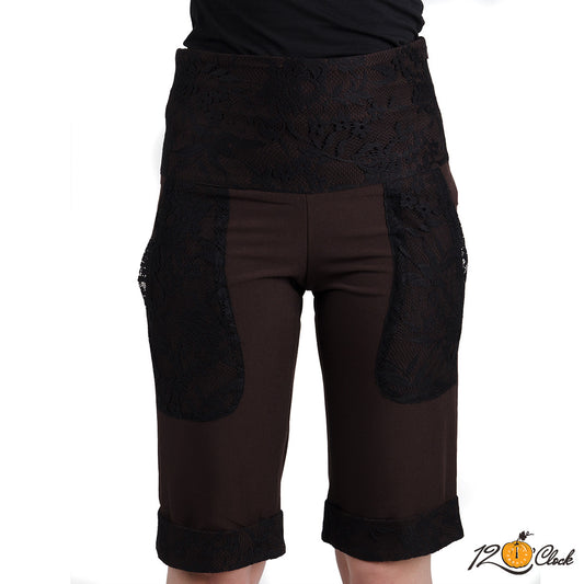 Дамски къси панталони с дантела от Twelve O'clock