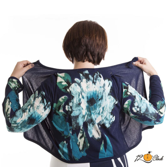 Дамска жилетка с цветя от Twelve O'clock