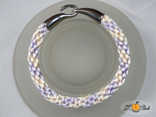 Гривна Лилаво и кремаво от Twelve O'clock