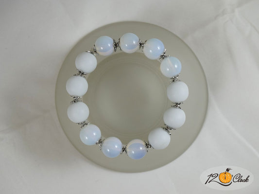 Гривна Лунен камък и ахат - зодия Рак от Twelve O'clock