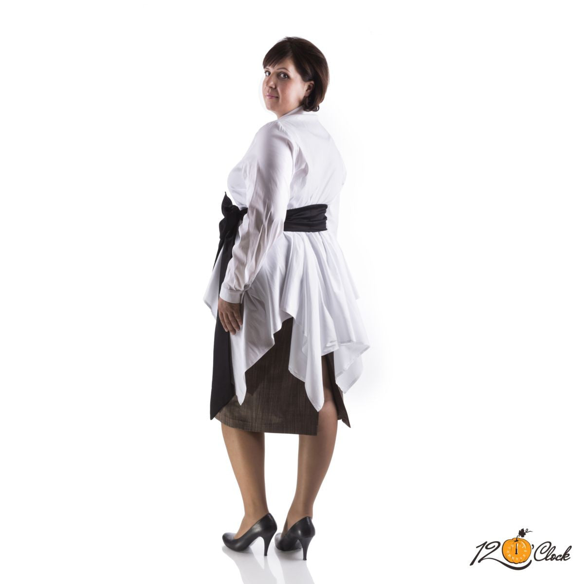 Бяла риза туника от Twelve O'clock