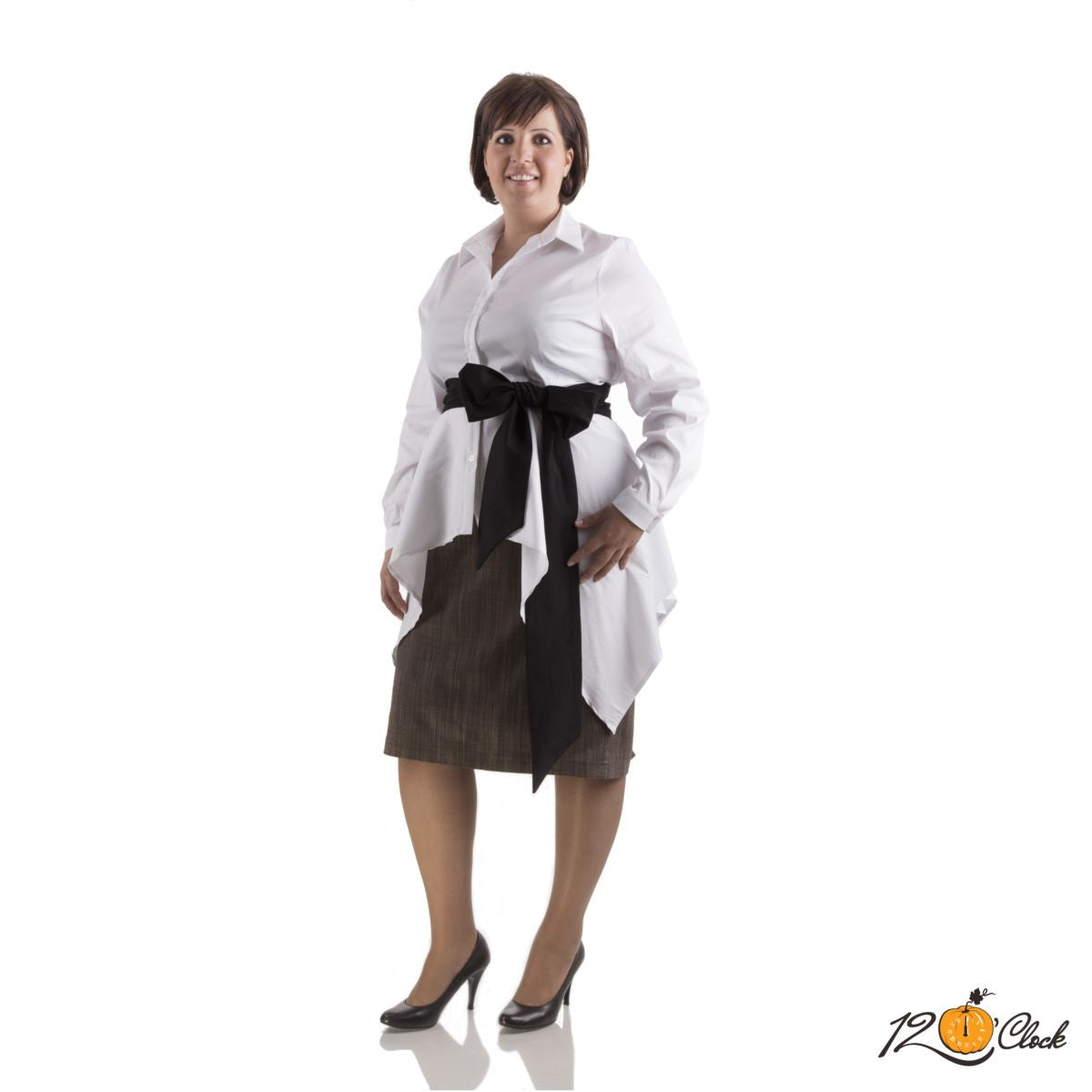 Бяла риза туника от Twelve O'clock