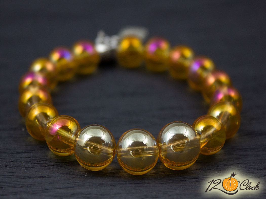 Гривна "Жълт кристал" - зодия Лъв