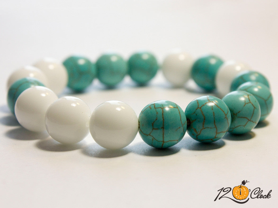 Гривна "Ахат и тюркоаз" - зодия Телец от Twelve O'clock