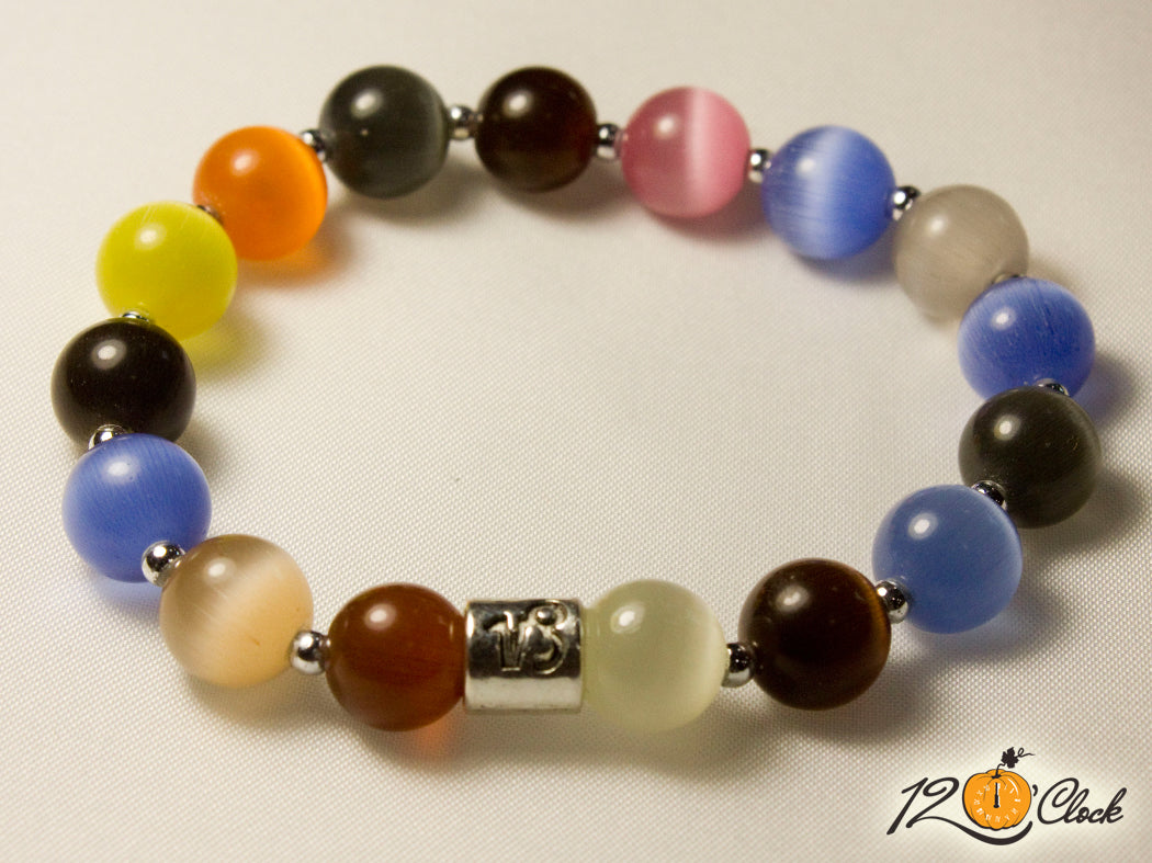 Гривна от Многоцветно котешко око от Twelve O'clock