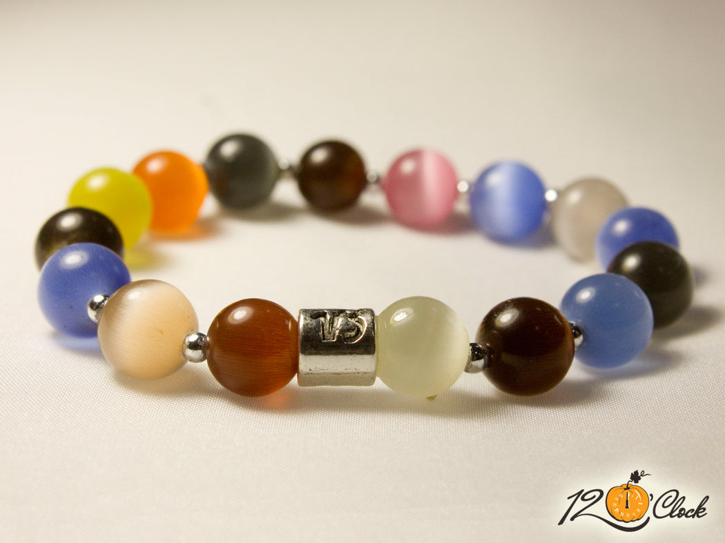 Гривна от Многоцветно котешко око от Twelve O'clock