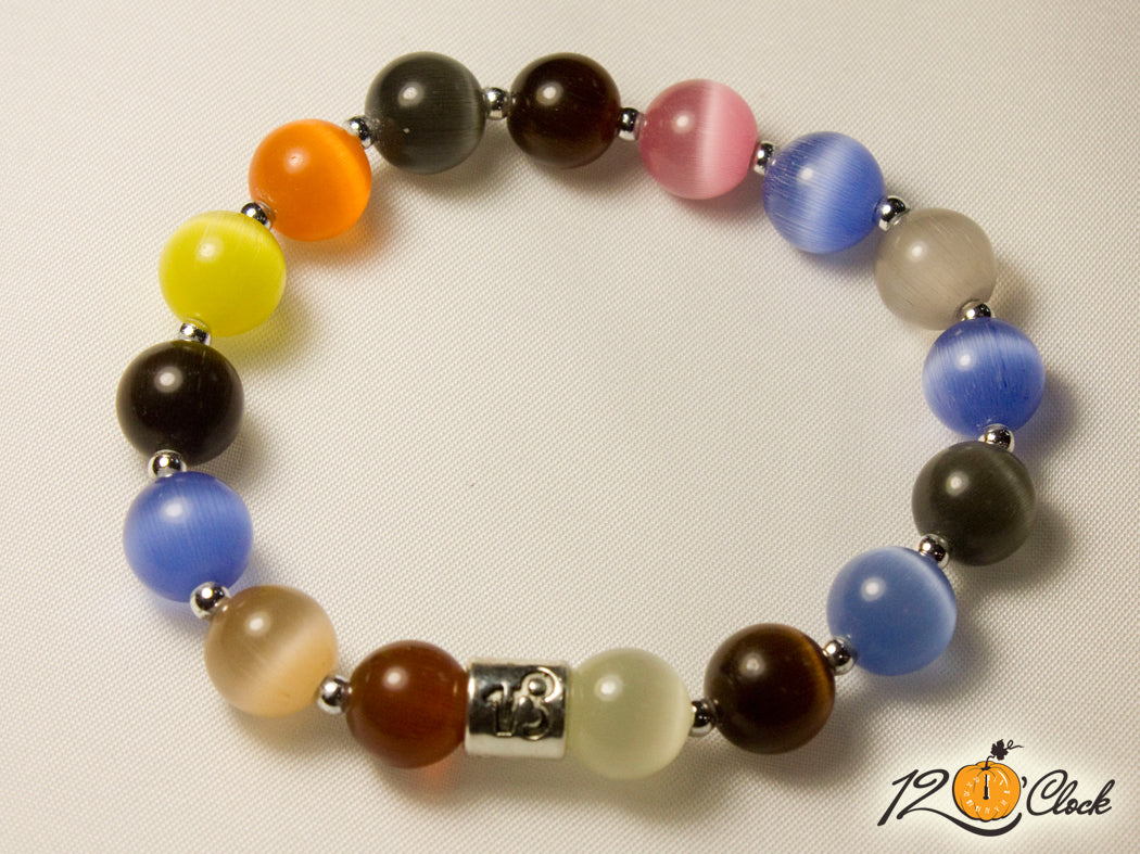 Гривна от Многоцветно котешко око от Twelve O'clock