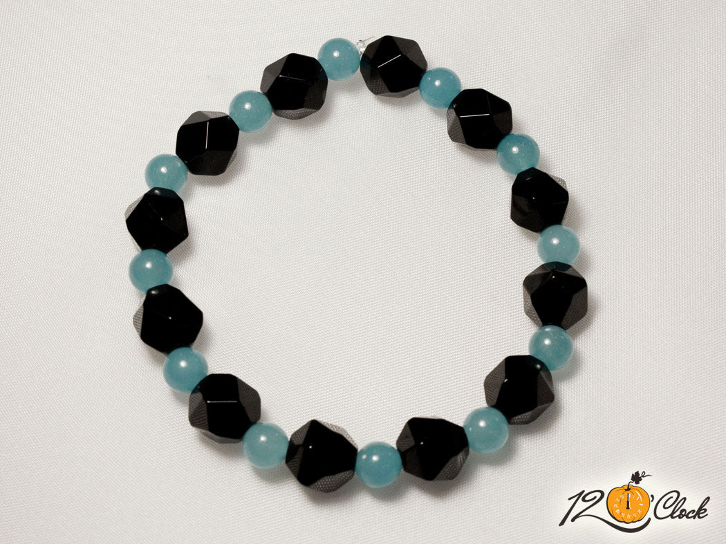 Холистична гривна оникс и ахат от Twelve O'clock