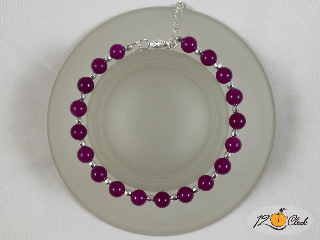 Гривна "Лилав ахат" - зодия Козирог от Twelve O'clock