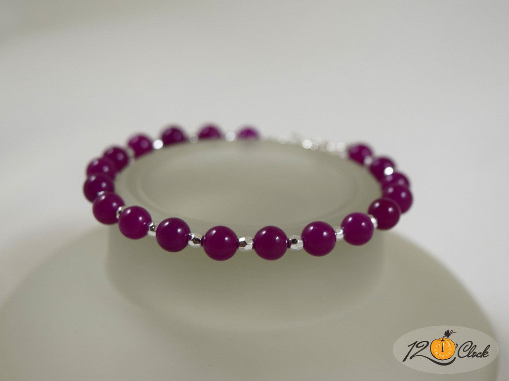 Гривна "Лилав ахат" - зодия Козирог от Twelve O'clock