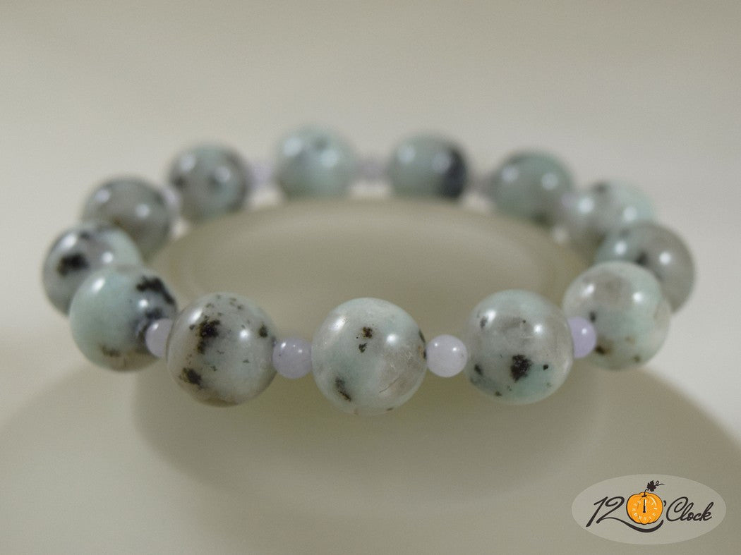 Гривна Яспис лотус и ахат от Twelve O'clock