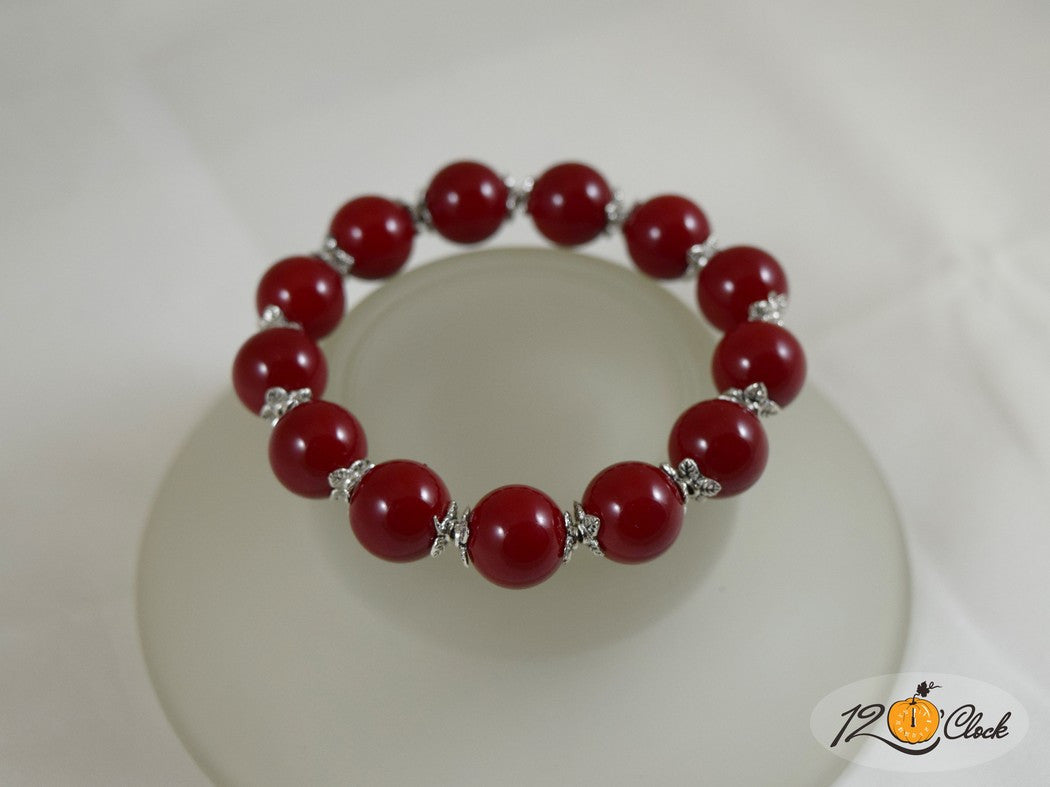 Гривна Червен корал - зодия Рак от Twelve O'clock